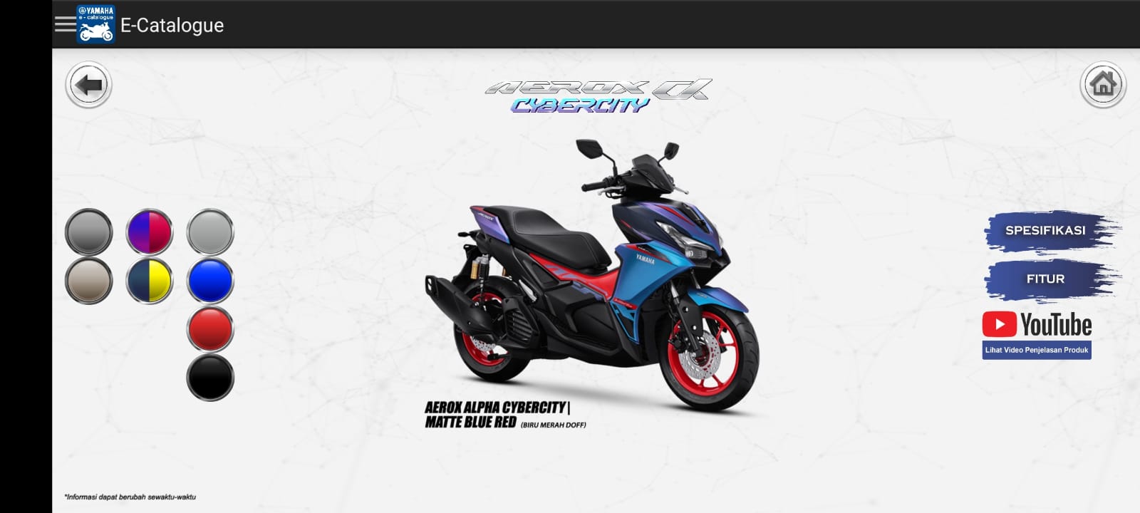 Aerox alpha cyber city